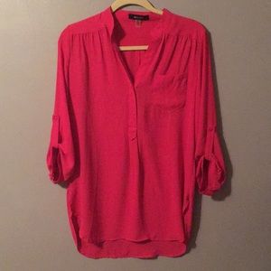 Hot Pink Blouse